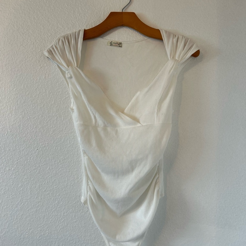 FP intimately Another Love Ivory bodysuit Size XS